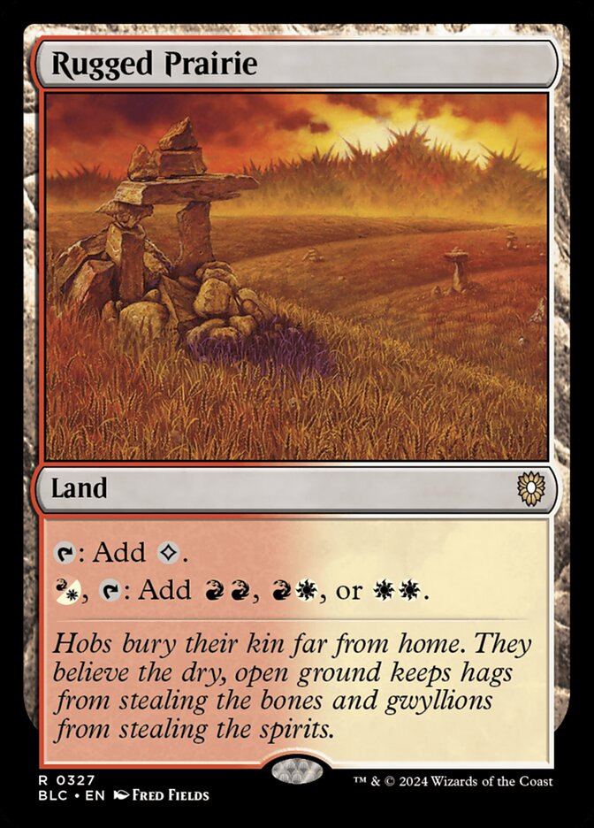 Rugged Prairie 327 (Commander: Bloomburrow)  | Good Games Adelaide SA