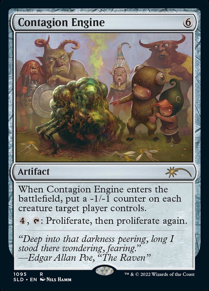Contagion Engine 1095 (Secret Lair Drop Series)  - Foil | Good Games Adelaide SA
