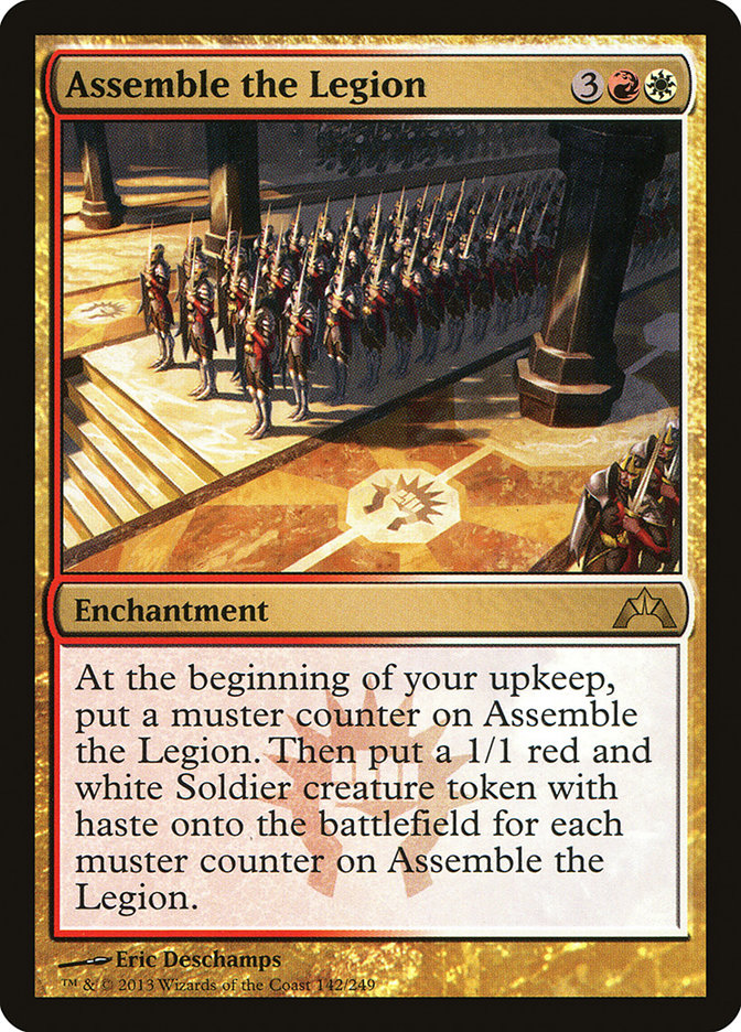 Assemble the Legion 142 (Gatecrash)  - Foil | Good Games Adelaide SA