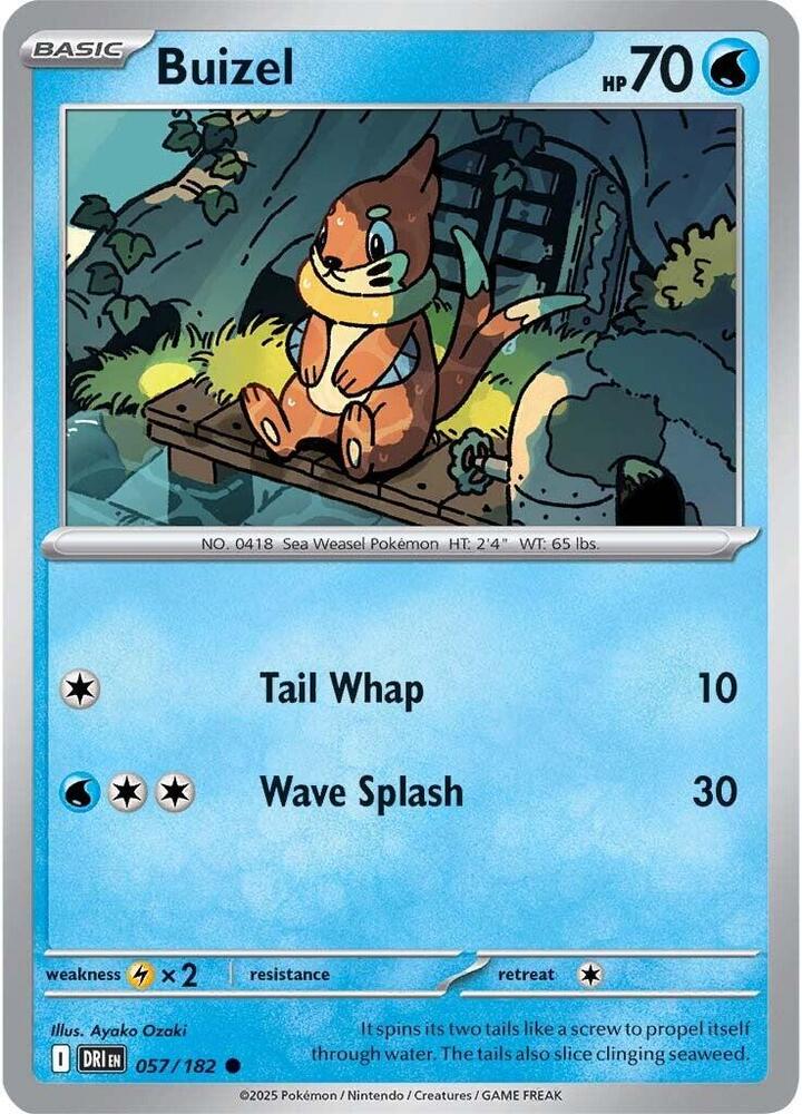 Buizel 057/182 (SV10: Destined Rivals)  | Good Games Adelaide SA