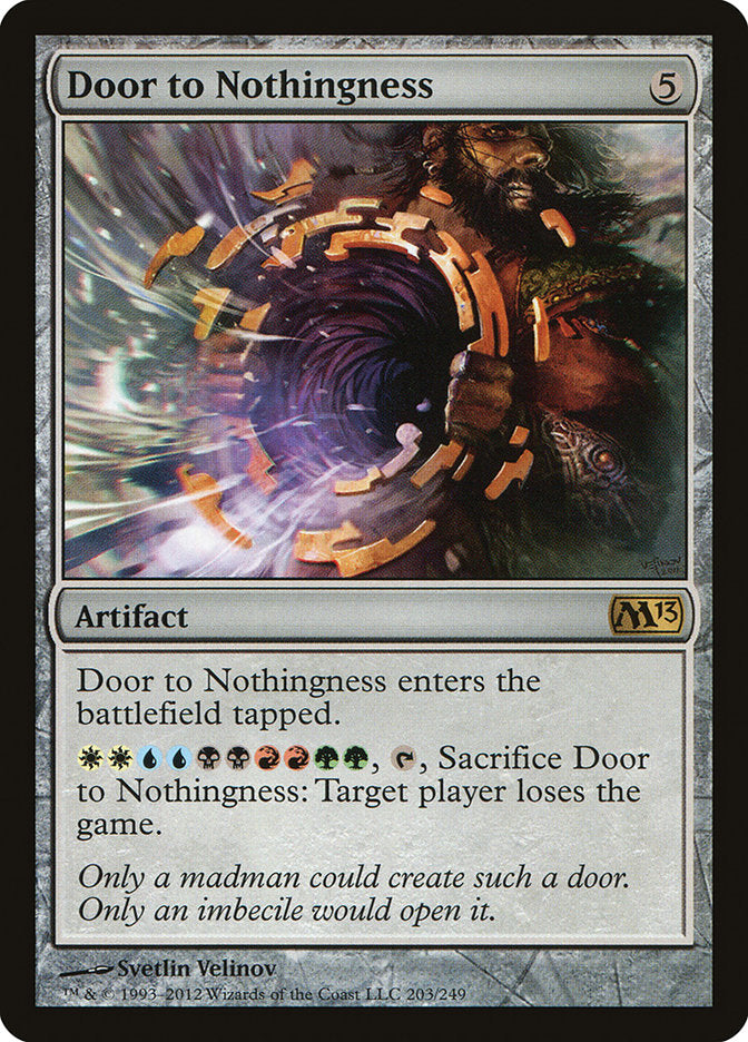 Door to Nothingness 203 (Magic 2013 (M13))  - Foil | Good Games Adelaide SA