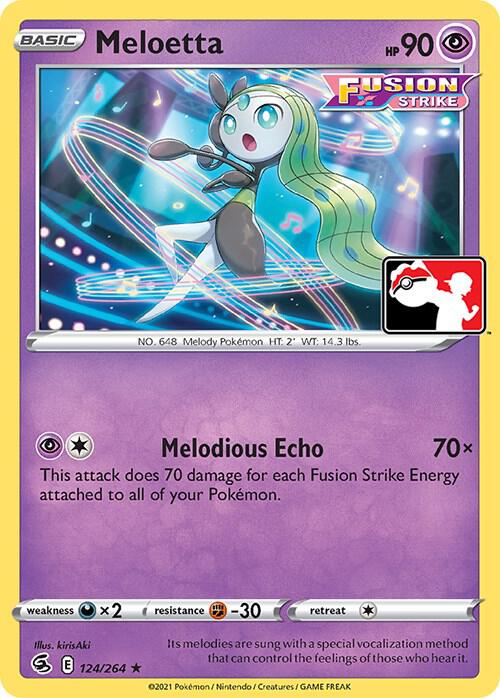 Meloetta Series 2 124/264 (Prize Pack Series Cards)  | Good Games Adelaide SA