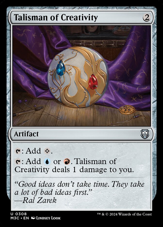 Talisman of Creativity 308 (Commander: Modern Horizons 3)  | Good Games Adelaide SA