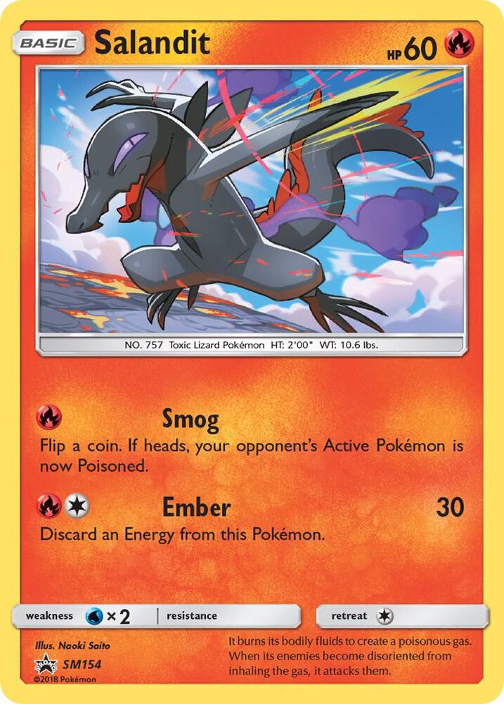 Salandit SM154 (SM Promos)  - Holofoil | Good Games Adelaide SA