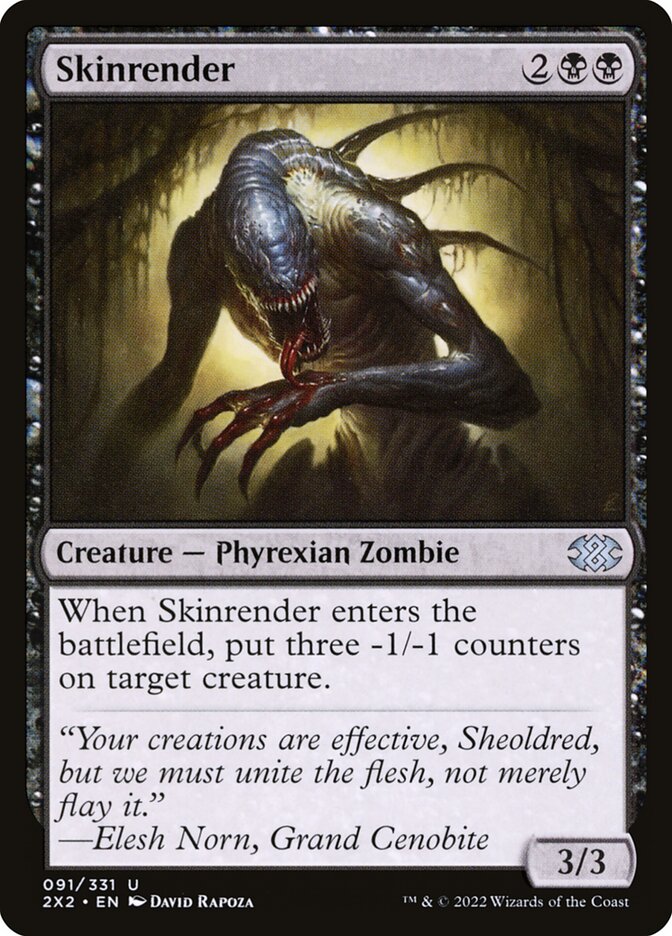Skinrender 91 (Double Masters 2022)  - Foil | Good Games Adelaide SA