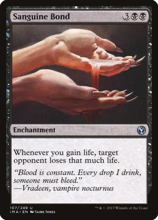 Sanguine Bond 107 (Iconic Masters)  | Good Games Adelaide SA