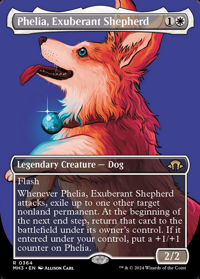 Phelia, Exuberant Shepherd 364/319 (Modern Horizons 3)  - Borderless | Good Games Adelaide SA