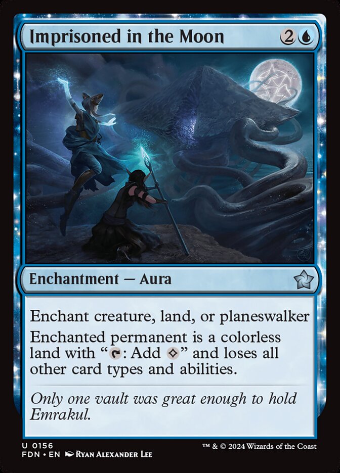Imprisoned in the Moon 156 (Foundations)  - Foil | Good Games Adelaide SA