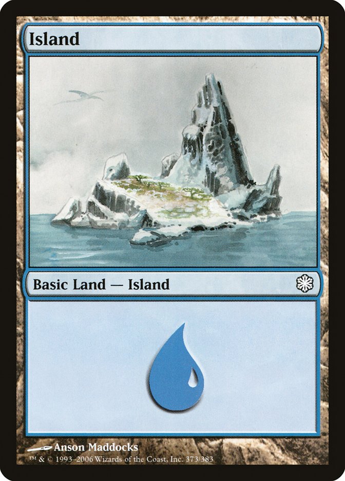 Island 373 (Coldsnap Theme Deck Reprints)  | Good Games Adelaide SA