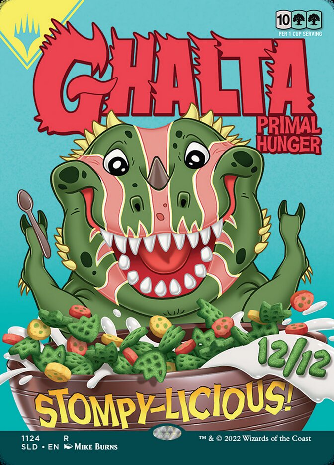 Ghalta, Primal Hunger // Ghalta, Primal Hunger 1124 (Secret Lair Drop Series)  | Good Games Adelaide SA