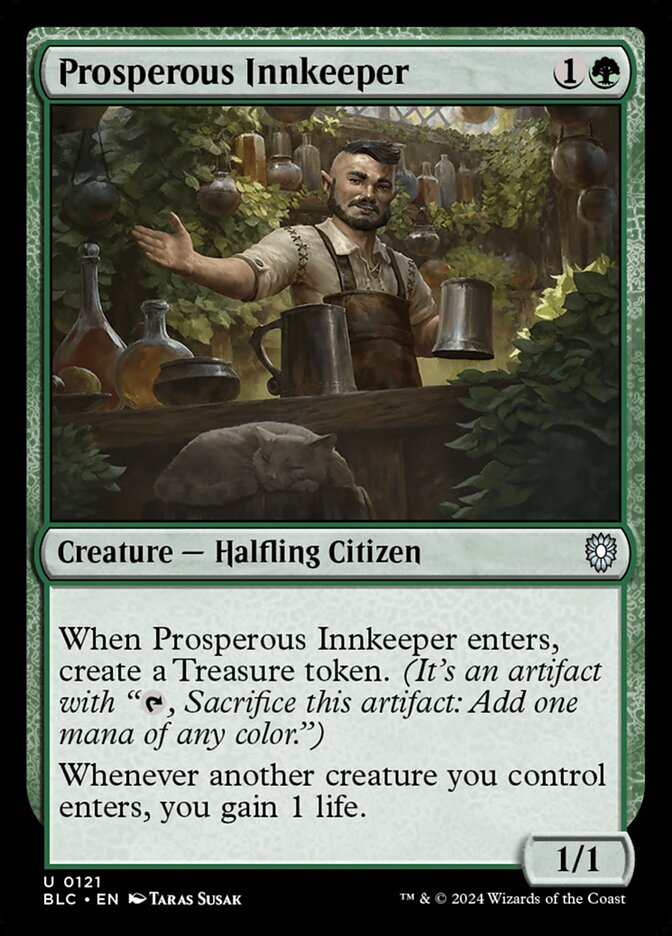 Prosperous Innkeeper 121 (Commander: Bloomburrow)  | Good Games Adelaide SA