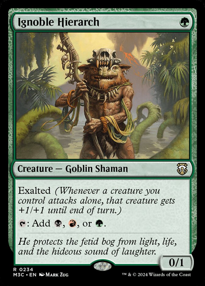 Ignoble Hierarch 234 (Commander: Modern Horizons 3)  | Good Games Adelaide SA