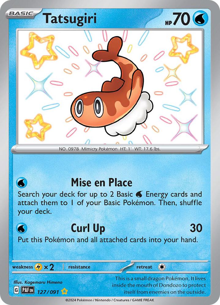 Tatsugiri 127/091 (SV: Paldean Fates)  - Holofoil | Good Games Adelaide SA