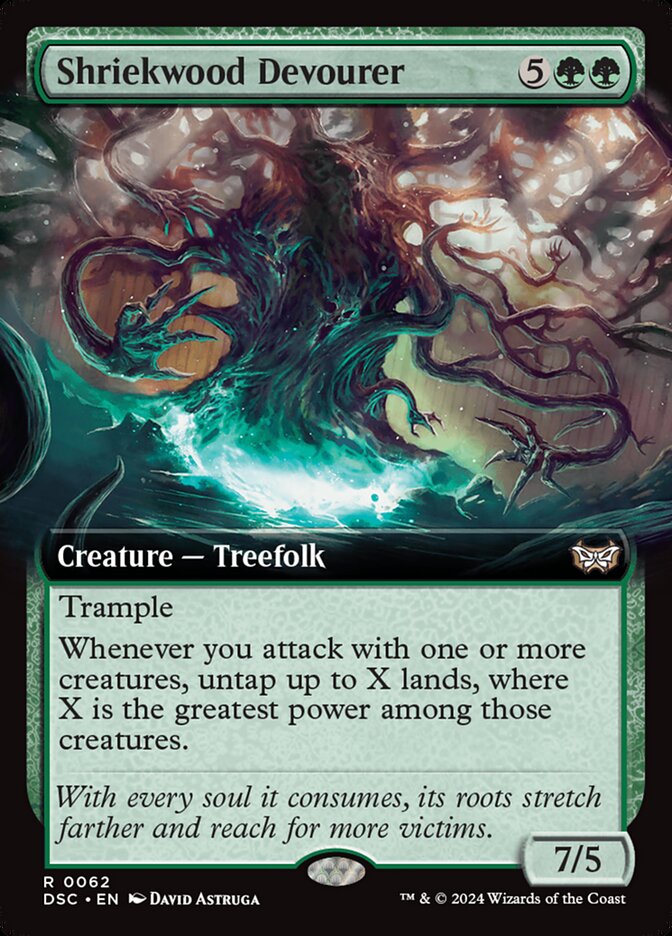 Shriekwood Devourer 62 (Commander: Duskmourn: House of Horror)  | Good Games Adelaide SA
