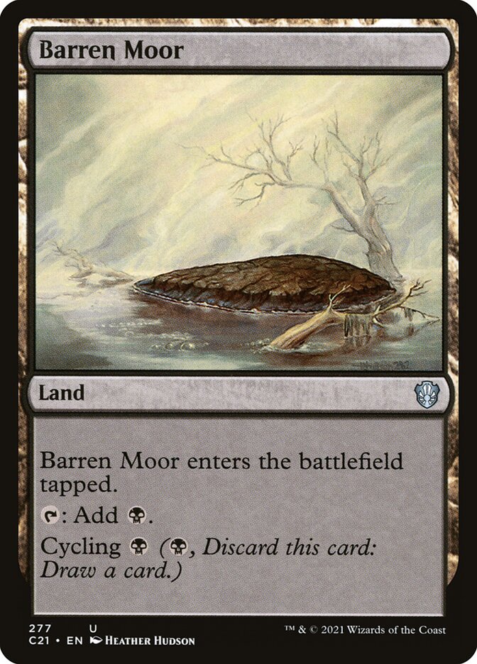 Barren Moor 277 (Commander 2021)  | Good Games Adelaide SA