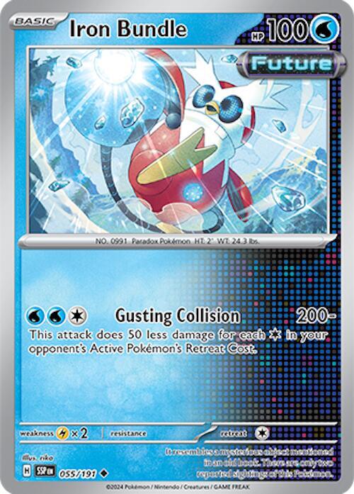 Iron Bundle 055/191 (SV08: Surging Sparks)  - Reverse Holofoil | Good Games Adelaide SA