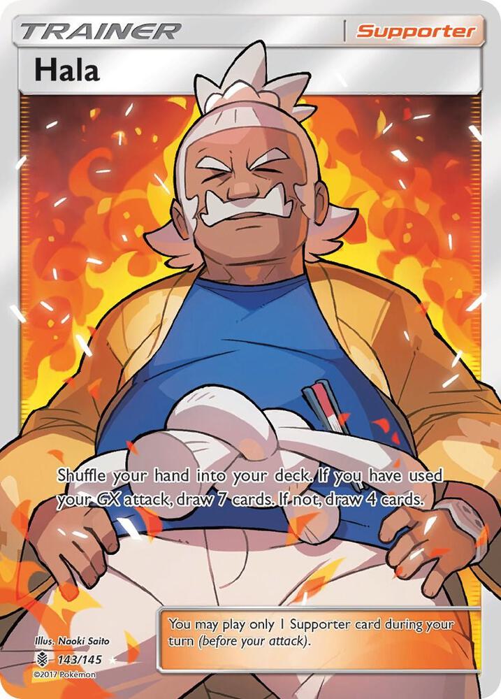 Hala Full Art 143/145 (SM - Guardians Rising)  - Holofoil | Good Games Adelaide SA