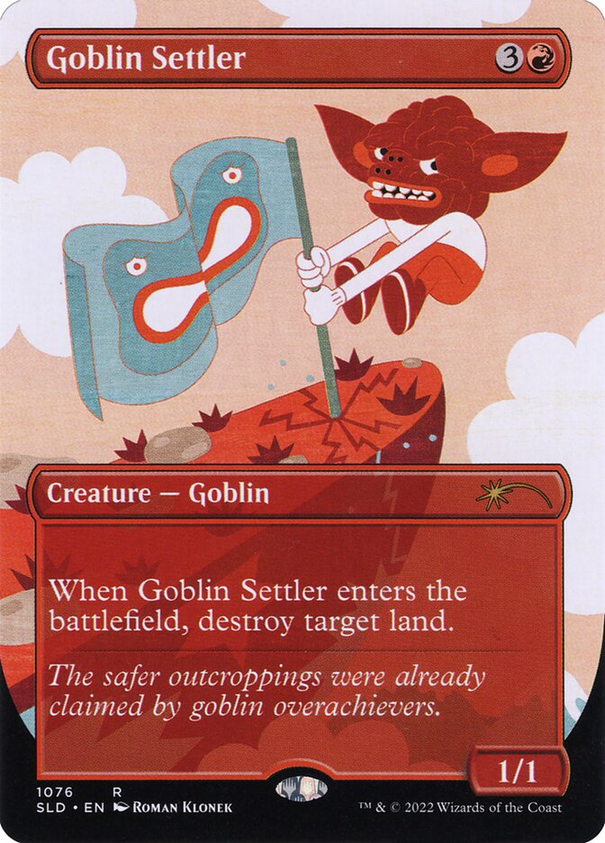 Goblin Settler 1076 (Secret Lair Drop Series)  | Good Games Adelaide SA