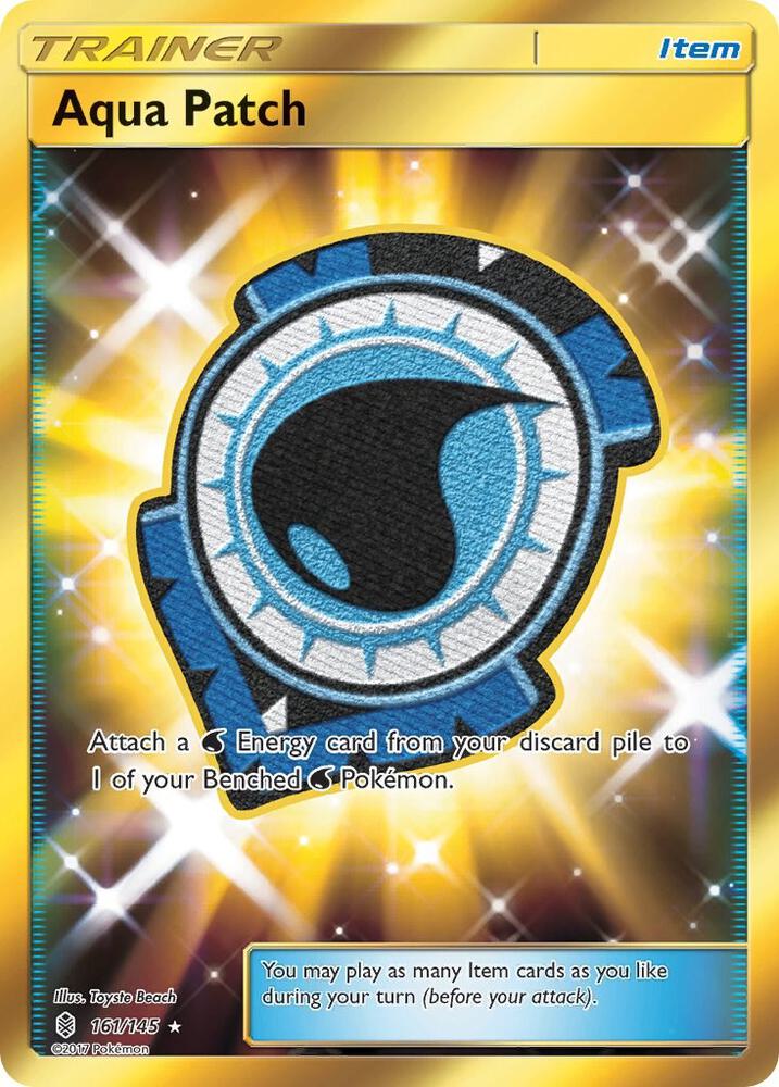 Aqua Patch Secret 161/145 (SM - Guardians Rising)  - Holofoil | Good Games Adelaide SA