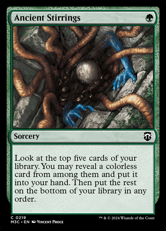 Ancient Stirrings 219 (Commander: Modern Horizons 3)  | Good Games Adelaide SA