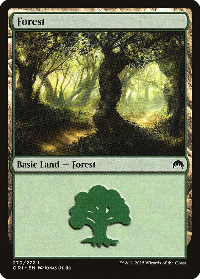 Forest 270 (Magic Origins)  - Foil | Good Games Adelaide SA