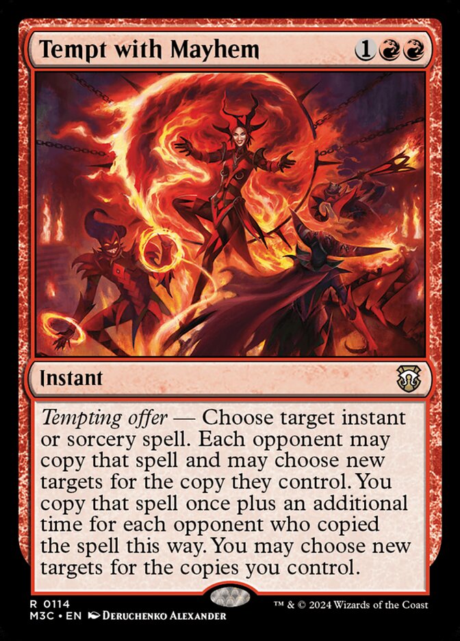 Tempt with Mayhem 114 (Commander: Modern Horizons 3)  | Good Games Adelaide SA