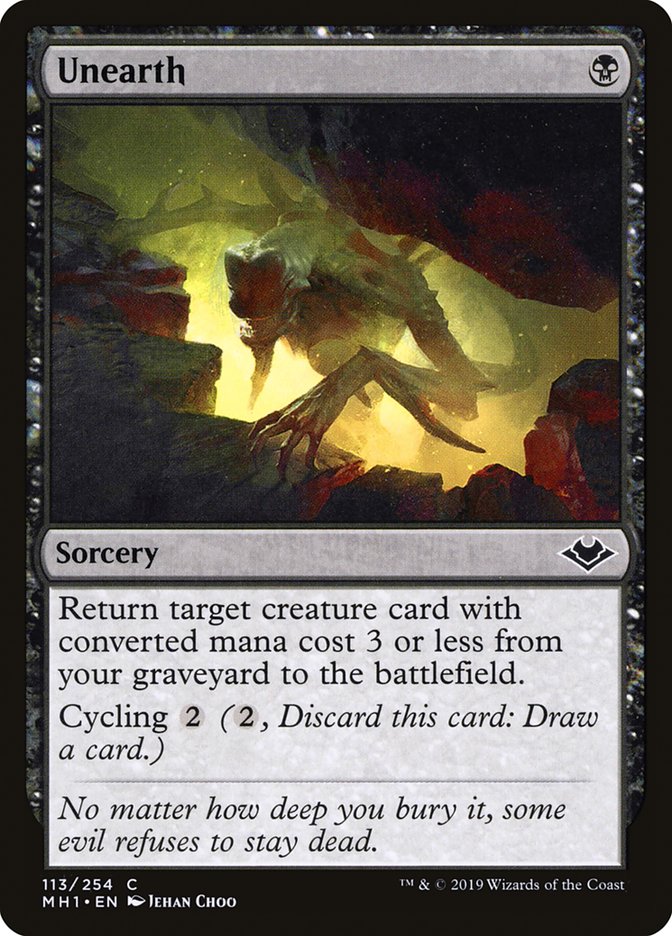 Unearth 113 (Modern Horizons)  | Good Games Adelaide SA