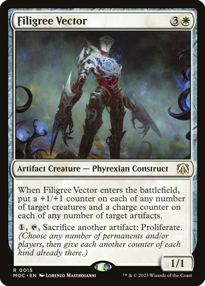 Filigree Vector 15 (Commander: March of the Machine)  | Good Games Adelaide SA