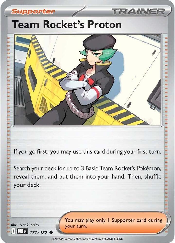 Team Rocket's Proton 177/182 (SV10: Destined Rivals)  | Good Games Adelaide SA