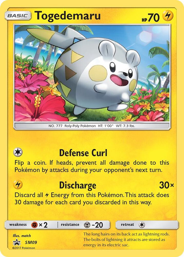 Togedemaru SM09 (SM Promos)  - Holofoil | Good Games Adelaide SA
