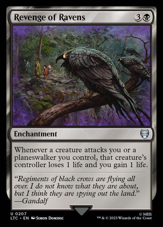 Revenge of Ravens 207 (Commander: The Lord of the Rings: Tales of Middle-earth)  | Good Games Adelaide SA
