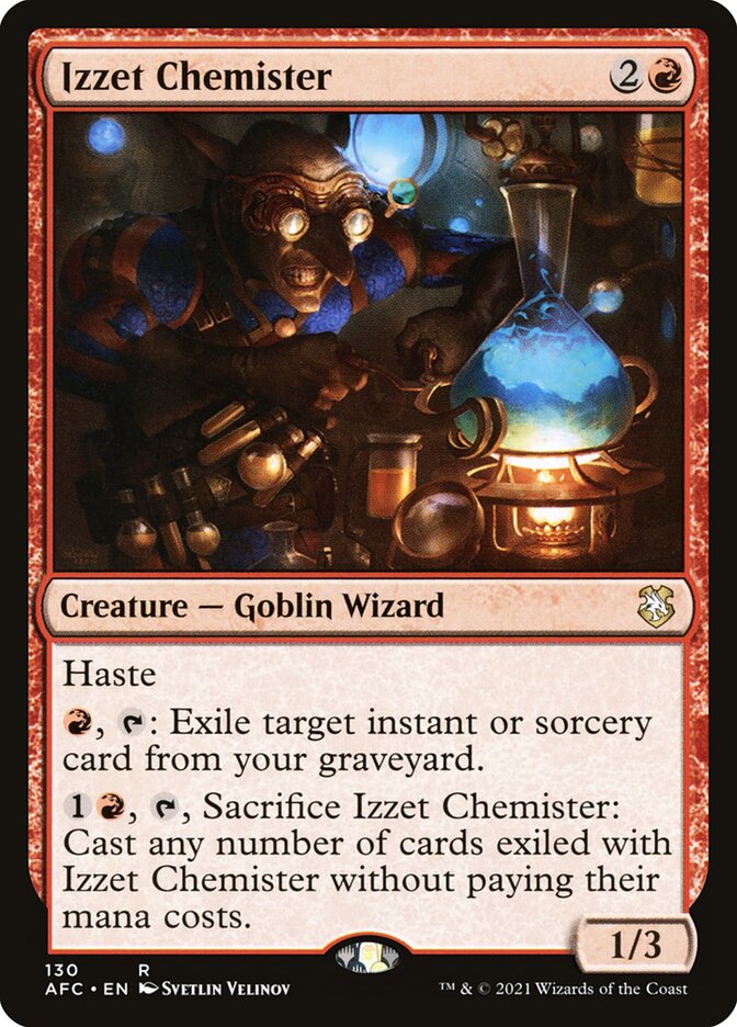 Izzet Chemister 130 (Commander: Adventures in the Forgotten Realms)  | Good Games Adelaide SA