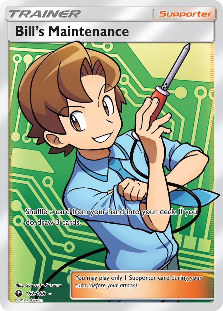 Bills Maintenance Full Art 162/168 (SM - Celestial Storm)  - Holofoil | Good Games Adelaide SA
