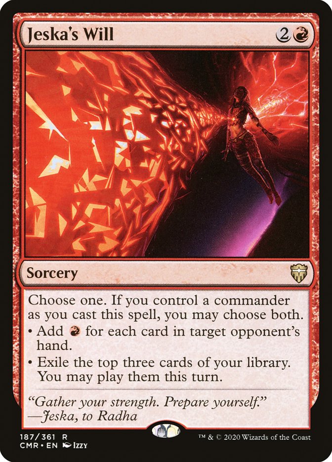 Jeska's Will 187 (Commander Legends)  - Extended Art | Good Games Adelaide SA