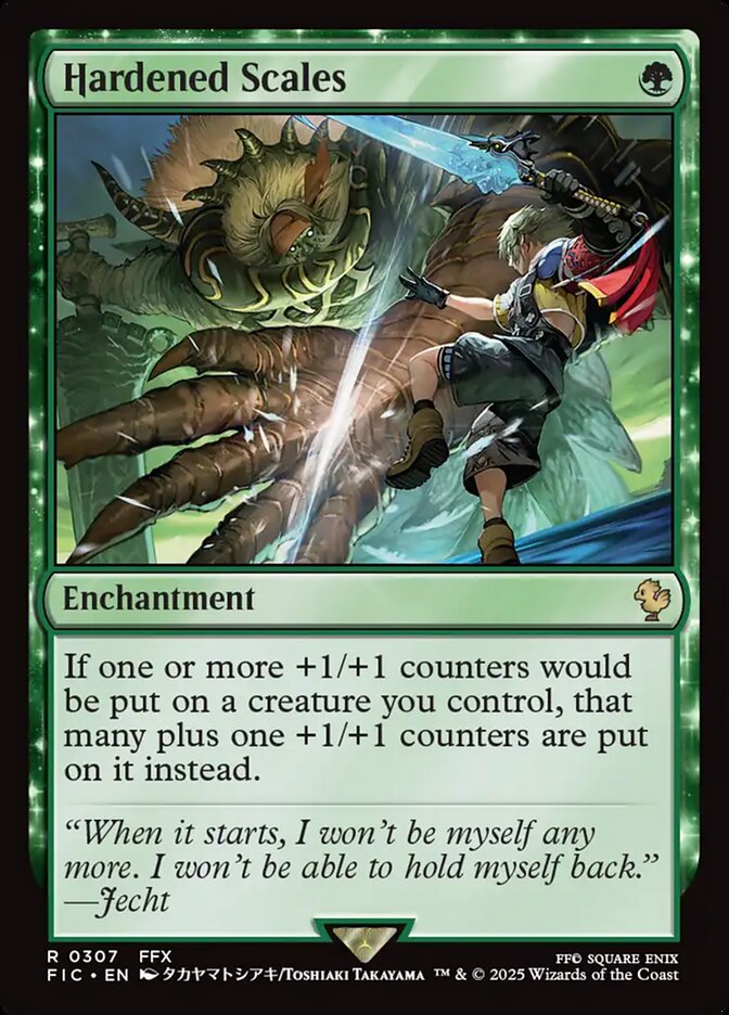 Hardened Scales 307 (Commander: FINAL FANTASY)  | Good Games Adelaide SA