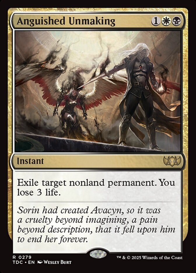 Anguished Unmaking 279 (Commander: Tarkir: Dragonstorm)  | Good Games Adelaide SA