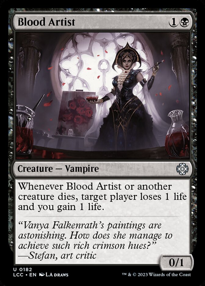 Blood Artist 182 (Commander: The Lost Caverns of Ixalan)  | Good Games Adelaide SA