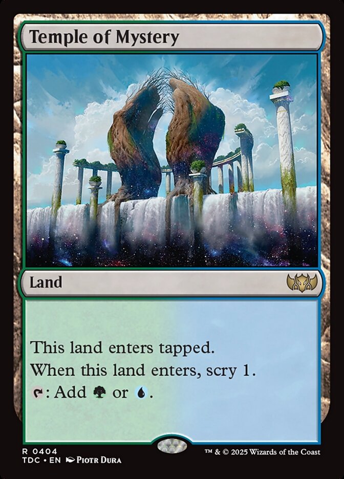 Temple of Mystery 404 (Commander: Tarkir: Dragonstorm)  | Good Games Adelaide SA