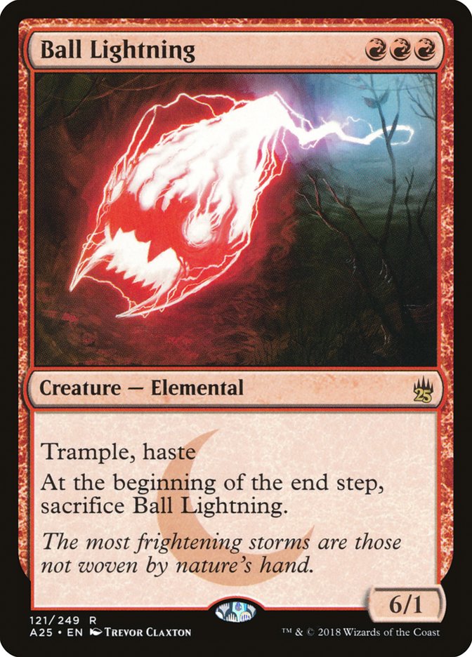 Ball Lightning 121 (Masters 25)  - Foil | Good Games Adelaide SA