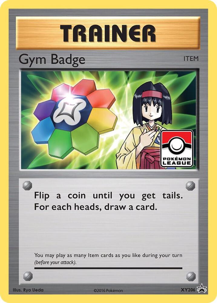 Gym Badge Erika XY206 (XY Promos)  - Holofoil | Good Games Adelaide SA