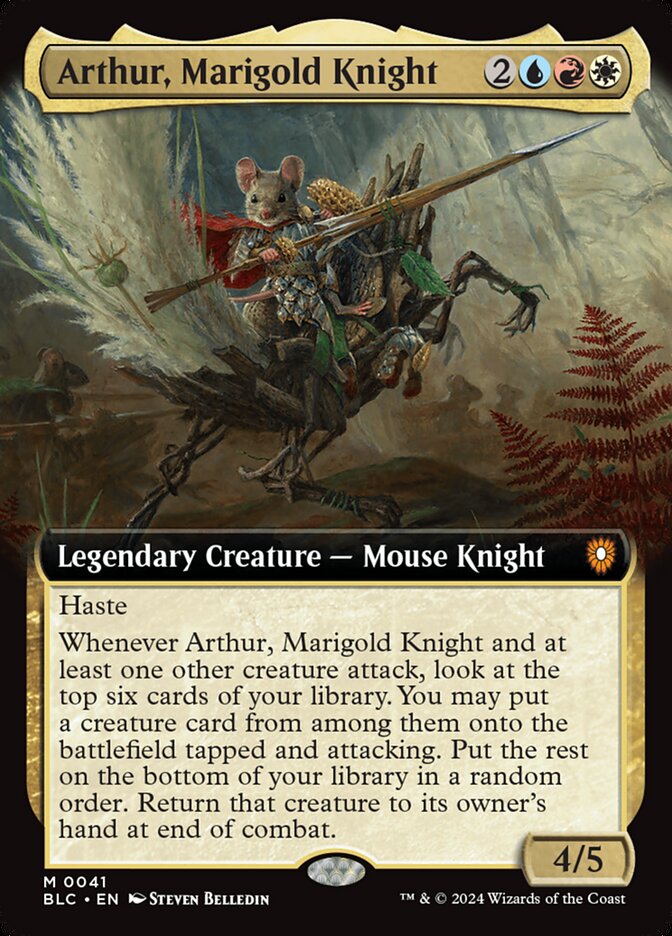 Arthur, Marigold Knight 41 (Commander: Bloomburrow)  | Good Games Adelaide SA