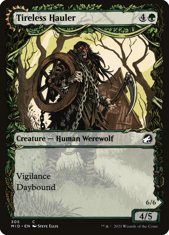Tireless Hauler // Dire-Strain Brawler 305 (Innistrad: Midnight Hunt)  | Good Games Adelaide SA