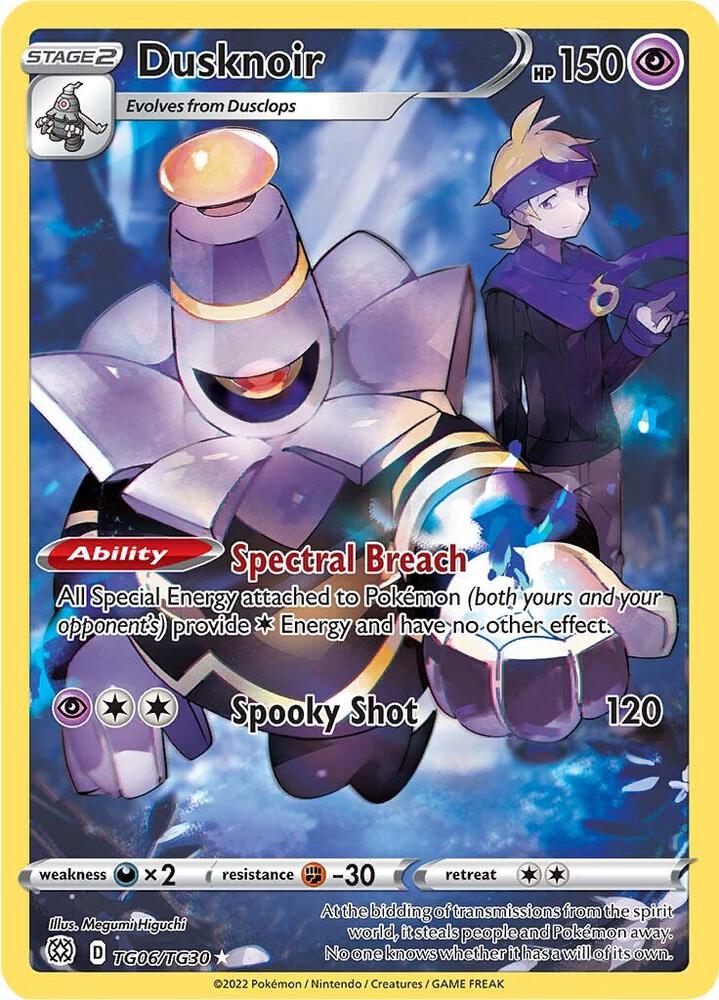 Dusknoir TG06/TG30 (SWSH09: Brilliant Stars Trainer Gallery)  - Holofoil | Good Games Adelaide SA