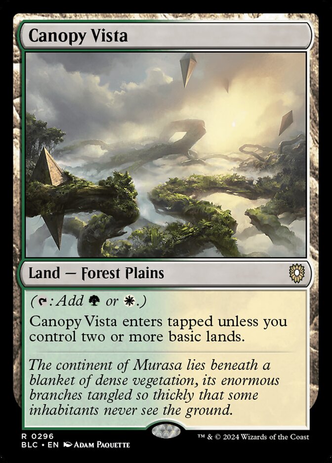Canopy Vista 296 (Commander: Bloomburrow)  | Good Games Adelaide SA