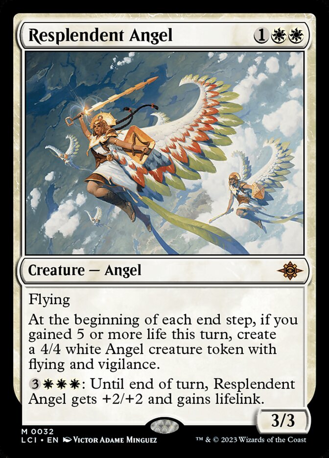 Resplendent Angel 32 (The Lost Caverns of Ixalan)  - Foil | Good Games Adelaide SA