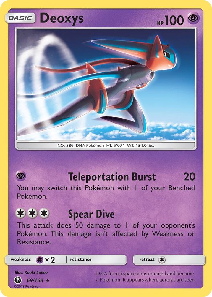 Deoxys 69/168 (SM - Celestial Storm)  | Good Games Adelaide SA
