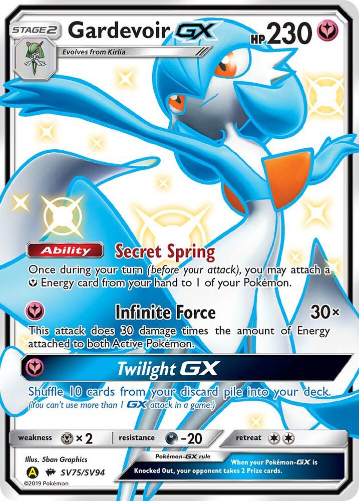 Gardevoir GX SV75/SV94 (Hidden Fates: Shiny Vault)  - Holofoil | Good Games Adelaide SA