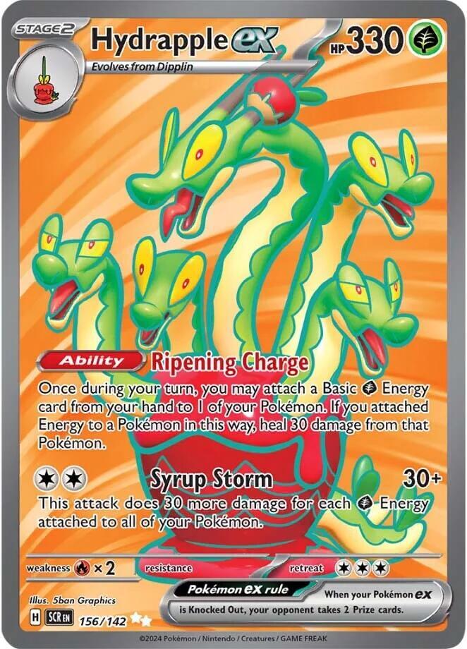 Hydrapple ex 156/142 (SV07: Stellar Crown)  - Holofoil | Good Games Adelaide SA