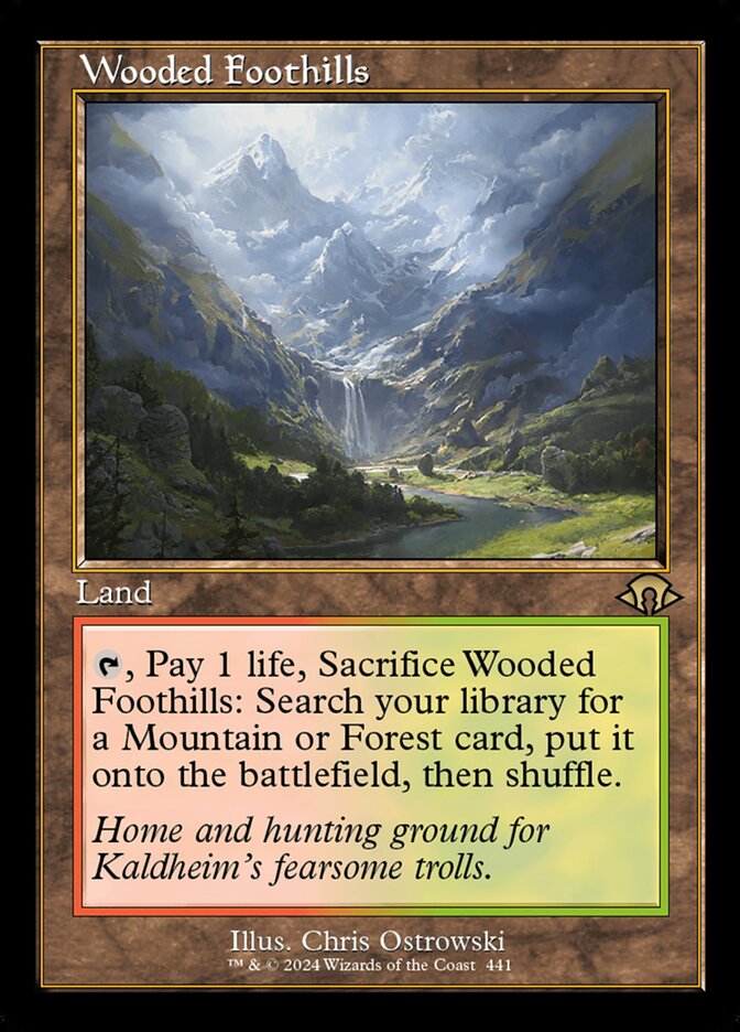 Wooded Foothills 441/319 (Modern Horizons 3)  - Retro | Good Games Adelaide SA
