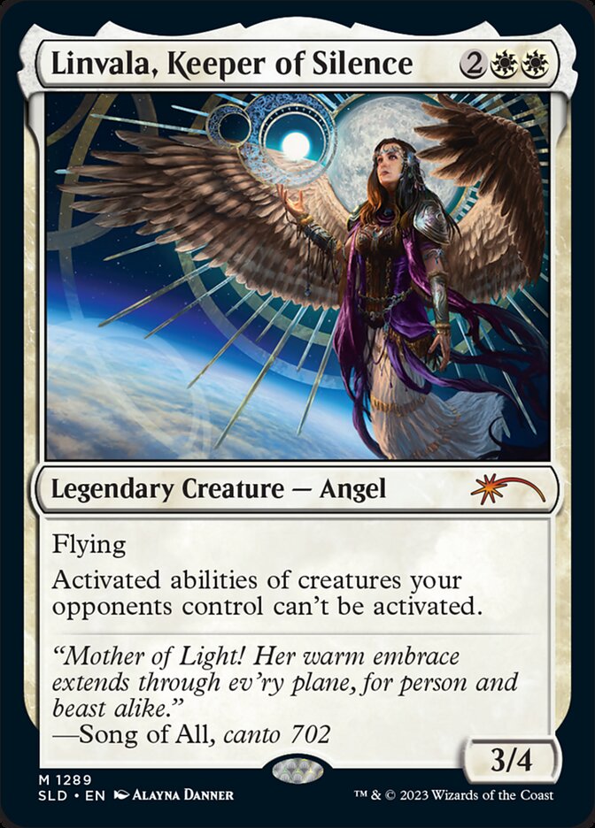 Linvala, Keeper of Silence 1289 (Secret Lair Drop Series)  | Good Games Adelaide SA